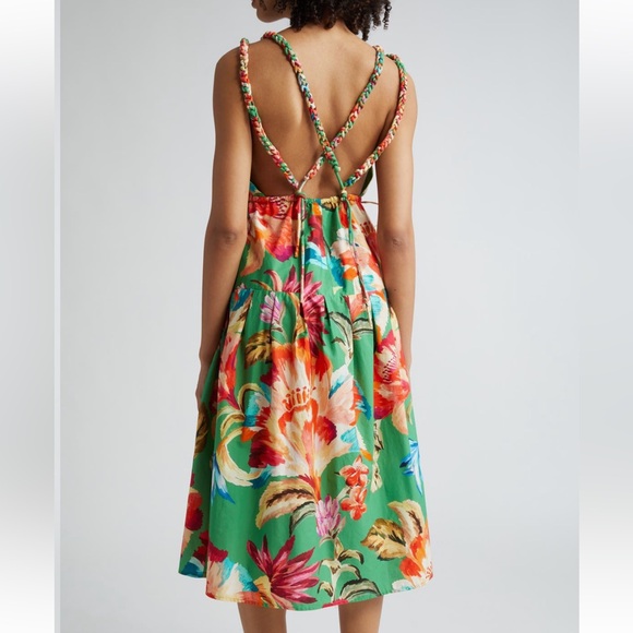 Farm Rio Tropicart Floral Dress - Picture 7 of 11